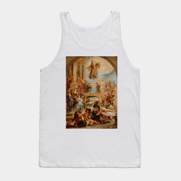 The Miracles of Saint Francis of Paola by Peter Paul Rubens Tank Top by Classic Art Stall